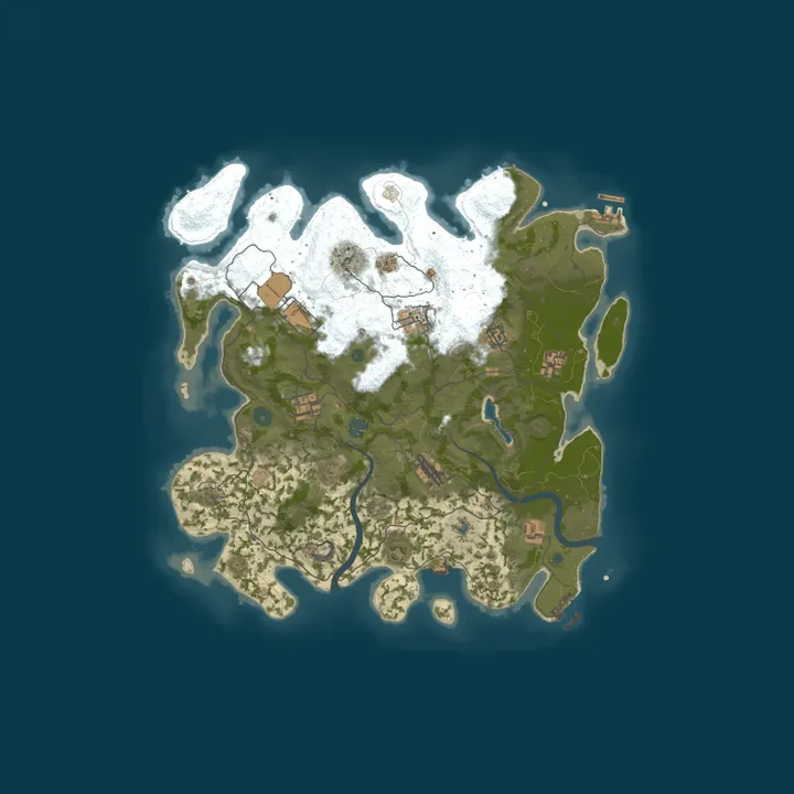 Map of SADLADS TESTING GROUND
