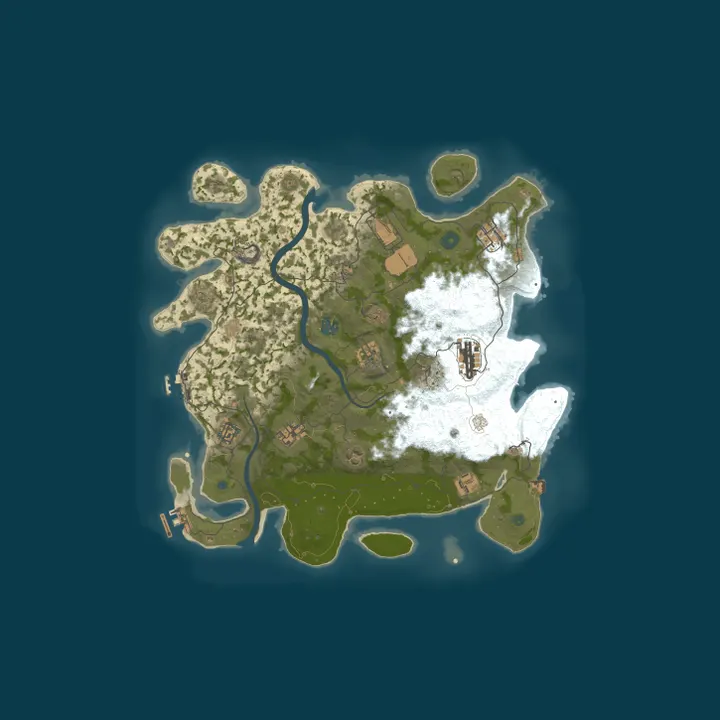 Map of [US] Hardcore Haven 3X | Loot++/Shop/Clan/Instant | BiWeekly