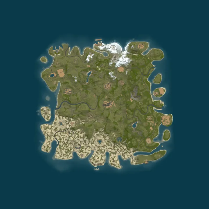 Map of FoxLandia | Eu 1-5x | Monthly | Custom Map & WaterBases