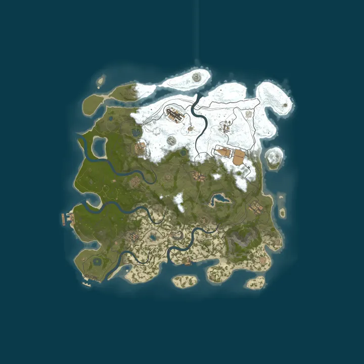 Map of Grizzly Gaming GG Test Server