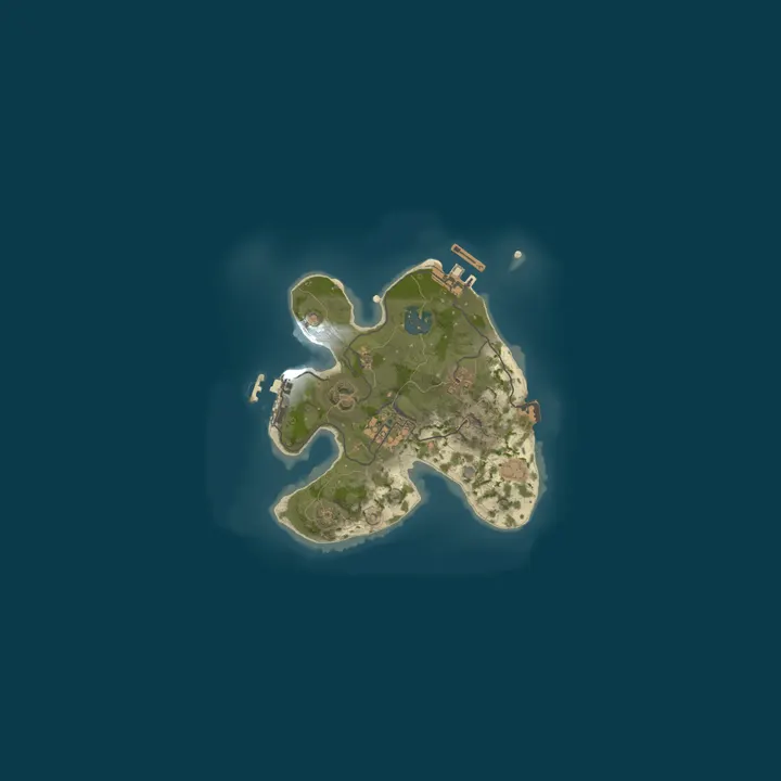 Map of Roosters Fun House