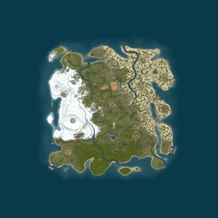 Map of US | Naked & Afraid | Monthly | Solo - Duo | 25% Upkeep