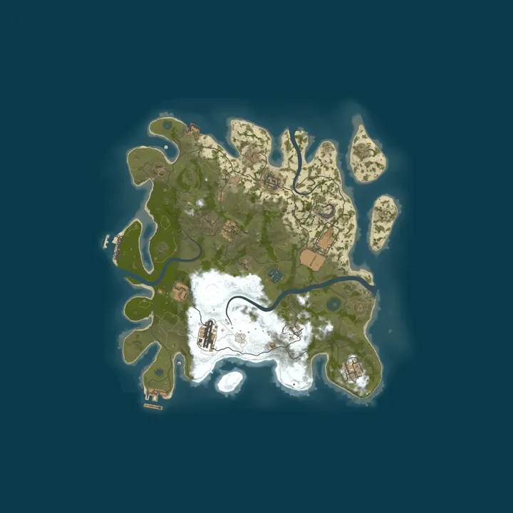 Map of My Untitled Rust Server