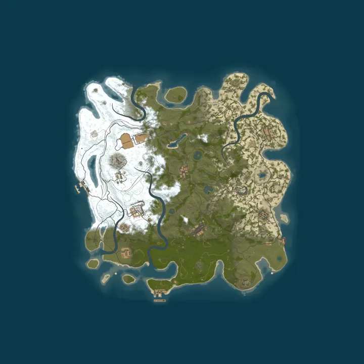 Map of Rusty Sheep PVE|Quests|SkillTree|Events