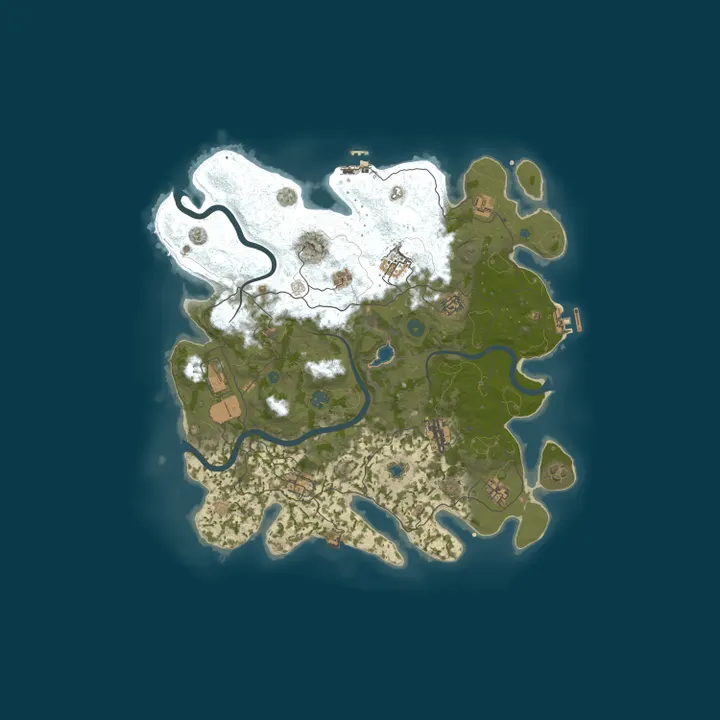 Map of Wastelands PvP