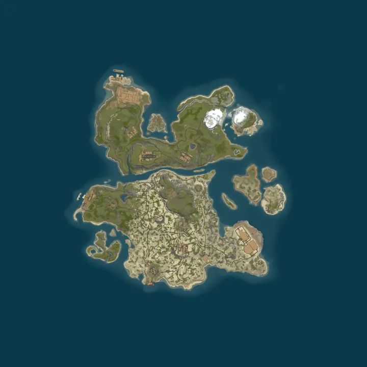 Map of Rust Server - Pinehosting.com