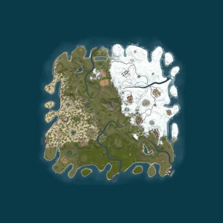 Map of BrainWreck Cafe 10X 30day PVE +Mods!