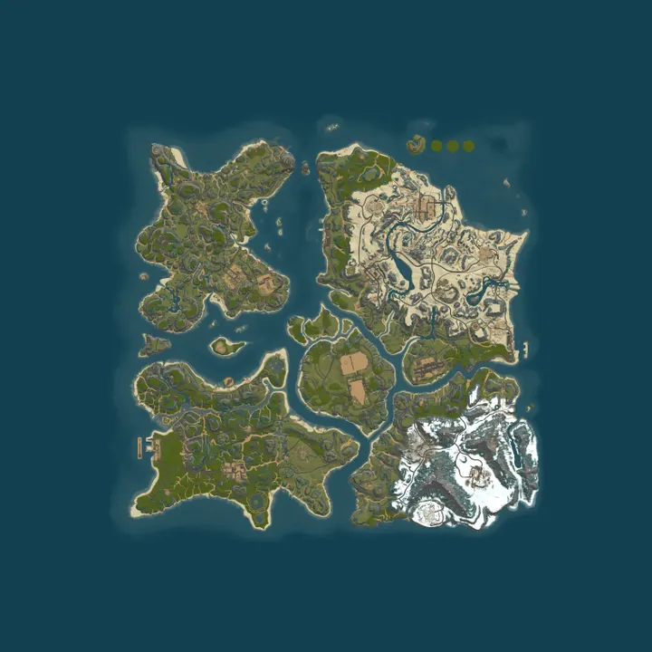 Map of CREED PVE | 1000000X | NO BP | KITS | SHOP | THURSDAYS