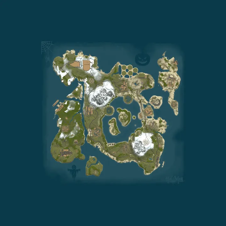 Map of Randum Rust Test Server