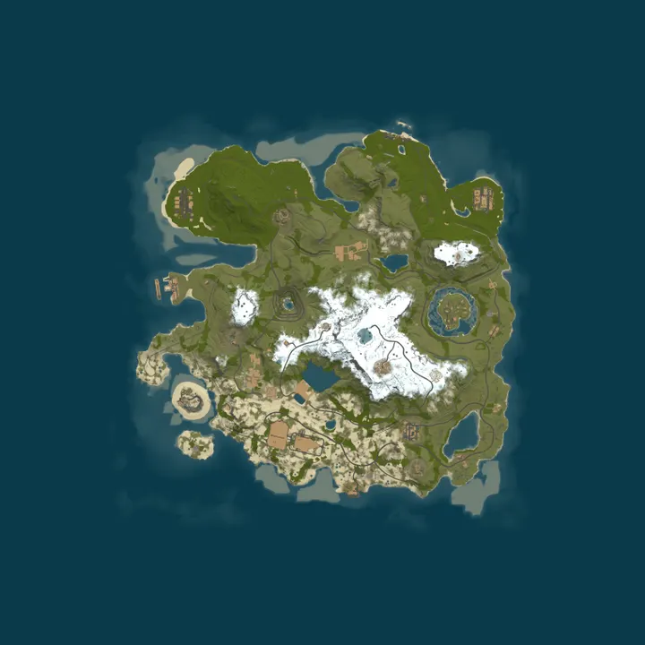 Map of CHILLZONE - PVE | NO KILLING/STEALING/RAIDING
