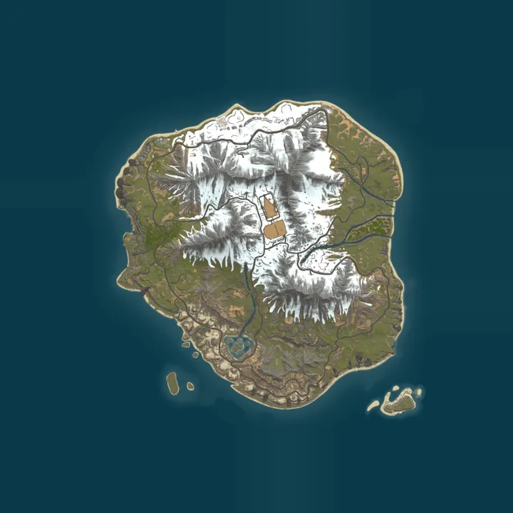 Map of Settlers Village -2X / 50% Decay