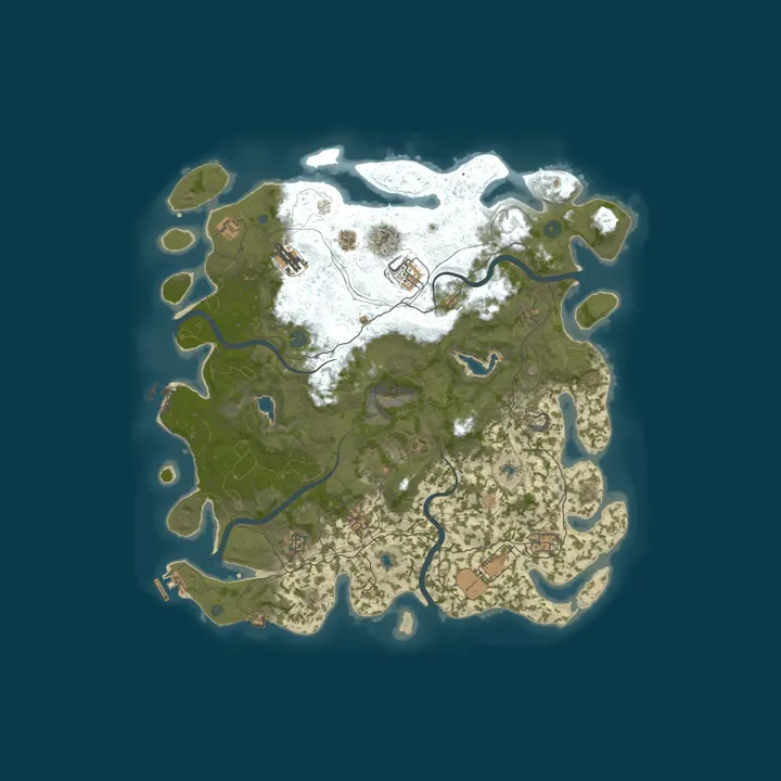 Map of [US EAST] FunPvE | Economy | Pumpjack & Quarries | Upgrades