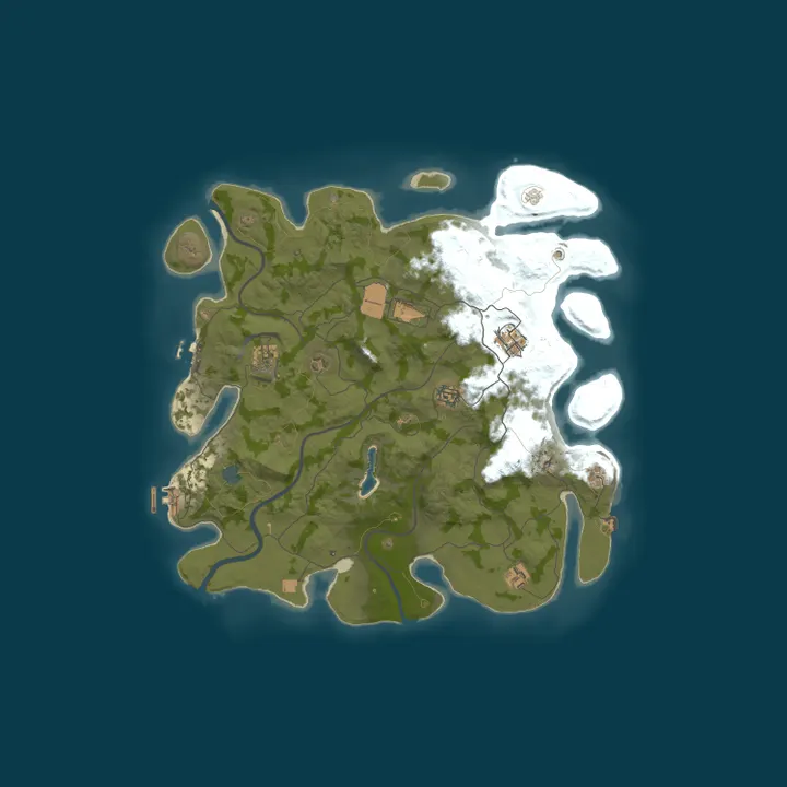 Map of Iron Cascade | PVE RP | PVP Zones | Missions | Custom Map