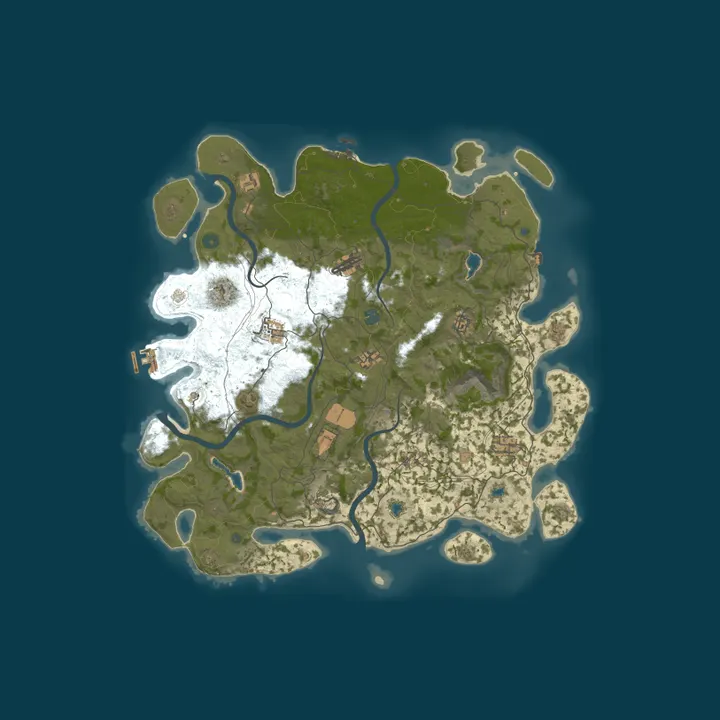 Map of RustyNailz test server