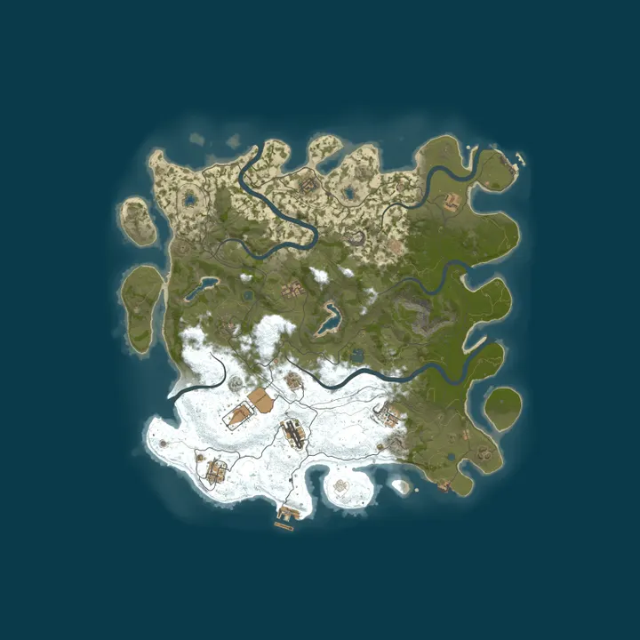 Map of Jacks Rust Server