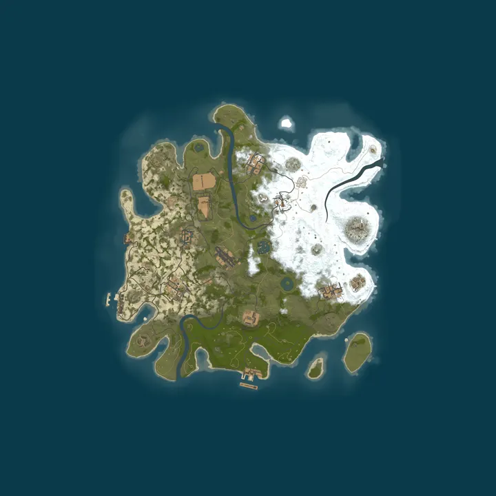 Map of SGB Rust Server