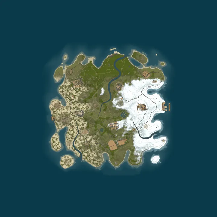 Map of KrustyRust SOLO