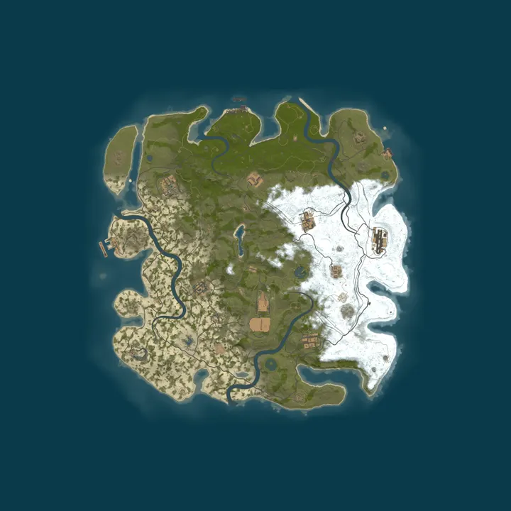Map of Fading Horizon | Solo/Duo | Vanilla