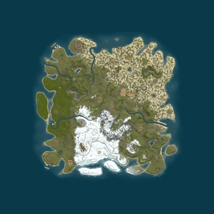 Map of Peace, Then War-Conquer The City