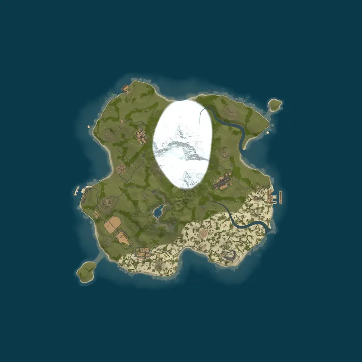 Map of RustyNation.net - Classic Rust
