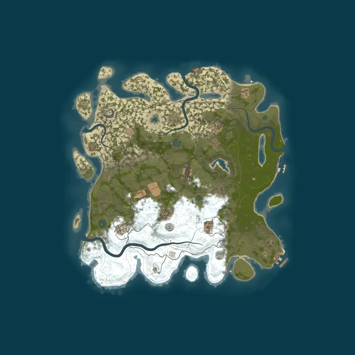 Map of KGN- Deadlands| 2X | Kits | Clans | Events