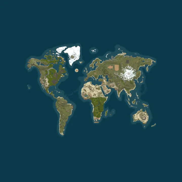 Map of XM TEST SERVER ONLY!!