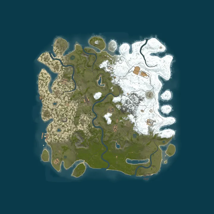 Map of ZGT - PVE - Rusted World (EU)