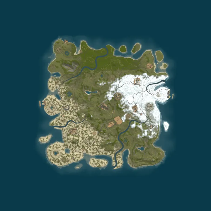 Map of My Untitled Rust Server