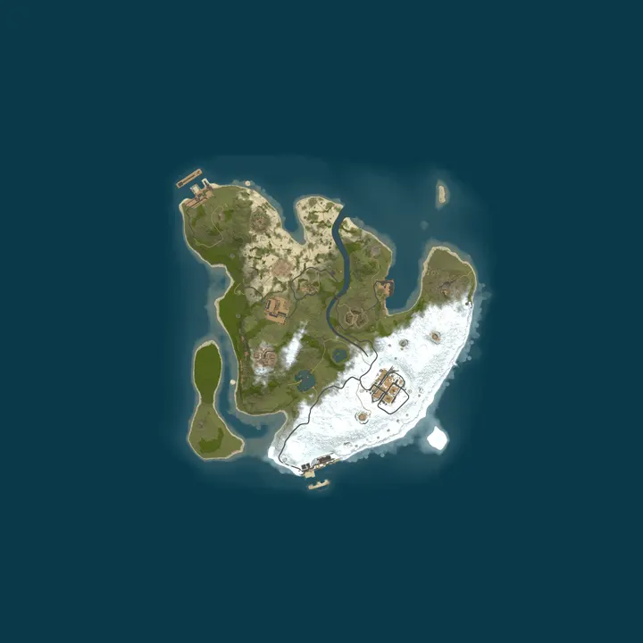 Map of RUST ПЕТРОВИЧ Х2 Для новичков