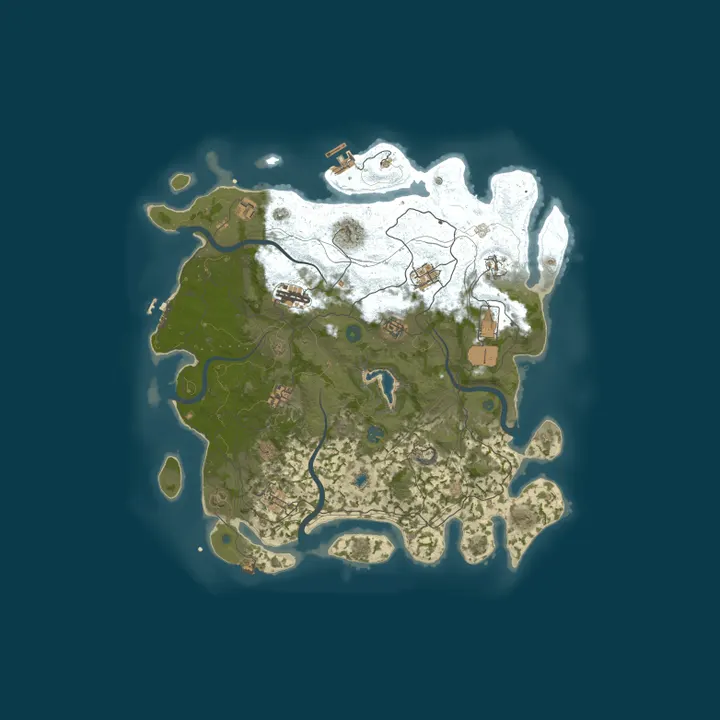 Map of ЕВРОПЕЙСКИЙ | КЛАССИКА | StaticRust.ru