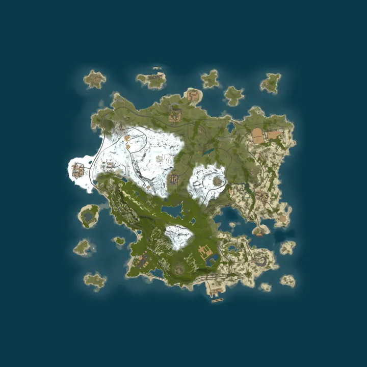 Map of [GER] RustZone | PVE PVP Zonen | Events | RaidableBases