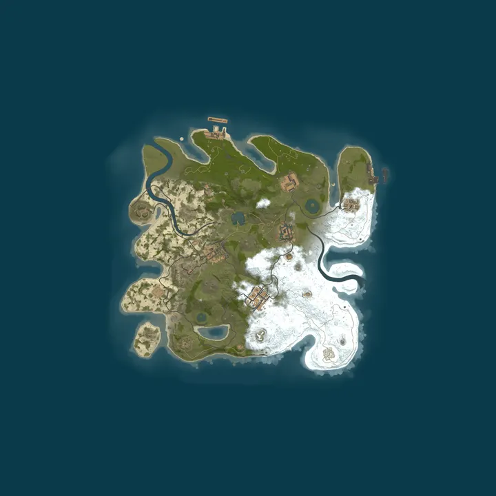 Map of Koeke's Gameserver