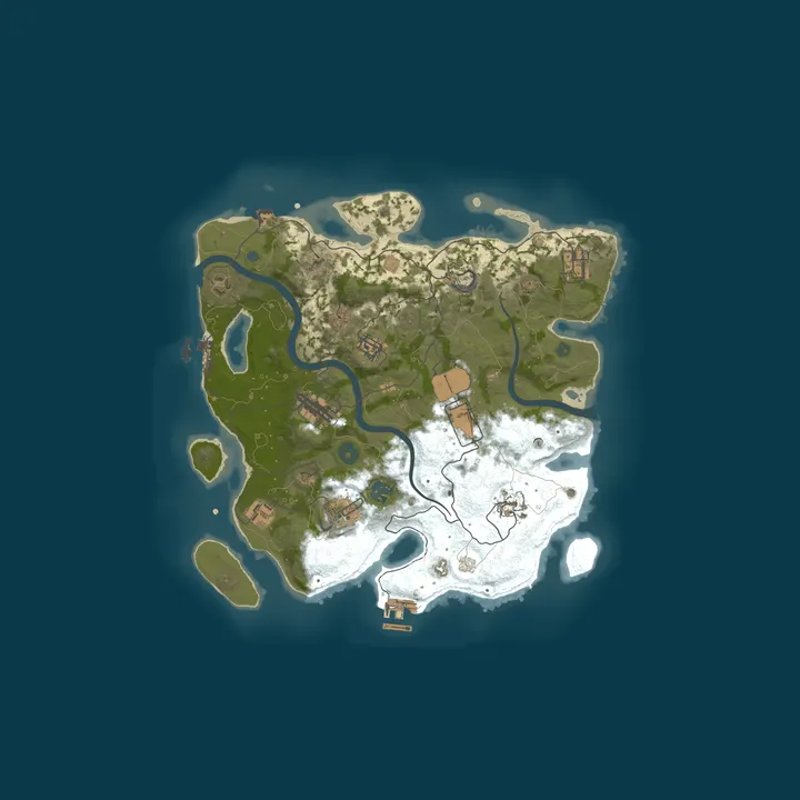 Map of Rust Server Ansbach