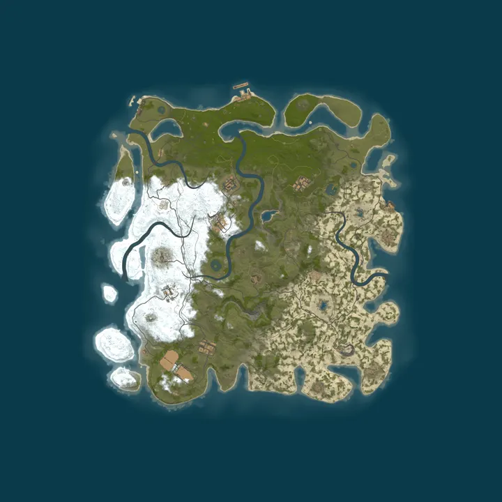 Map of Rustik Server