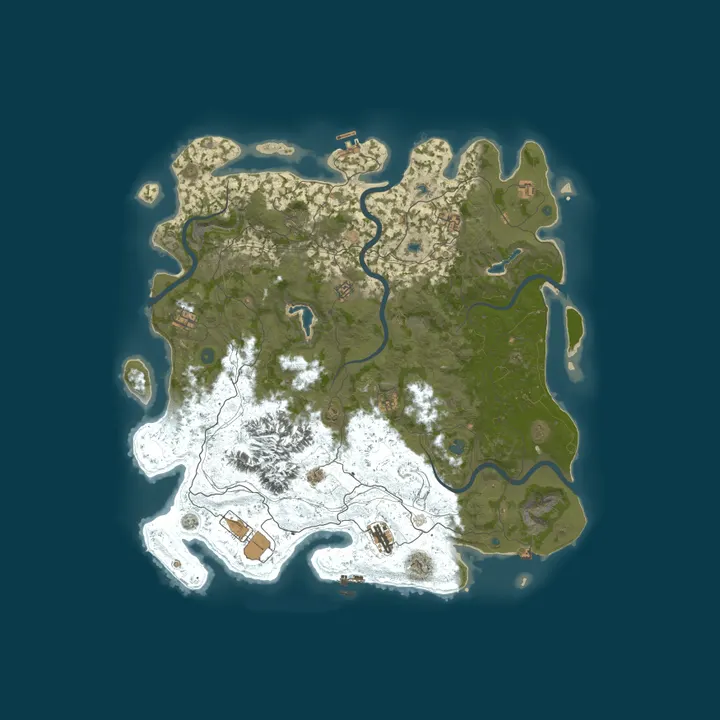 Map of Arab Swat 4x - Solo - Duo Squad