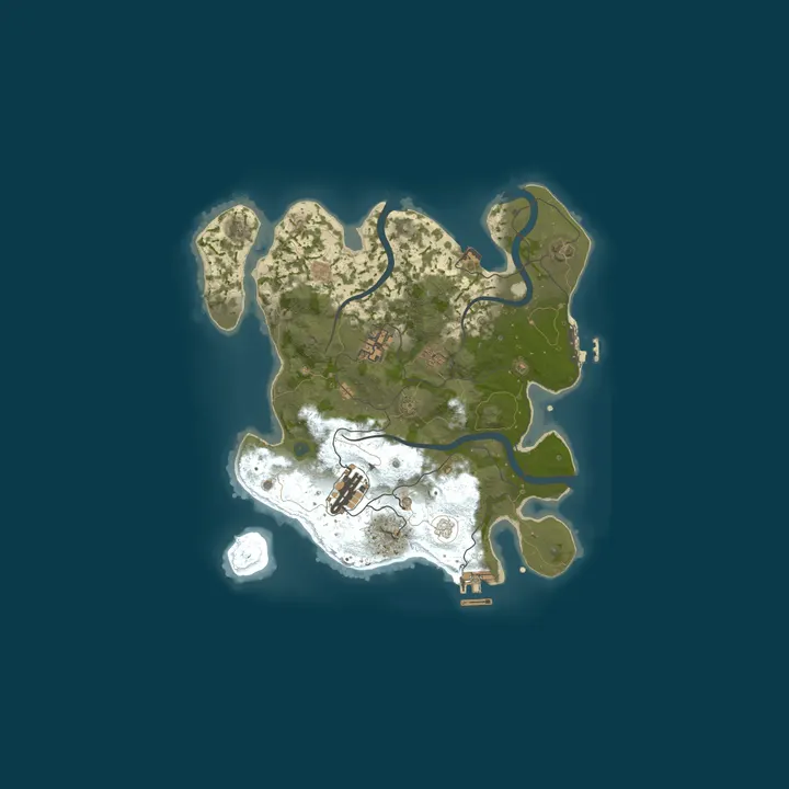 Map of Cuh County