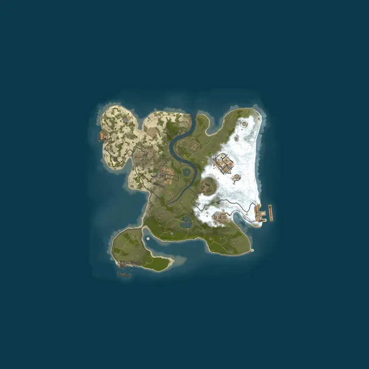Map of Dream Rust | SOLO | 3X | Monthly | PT/EU