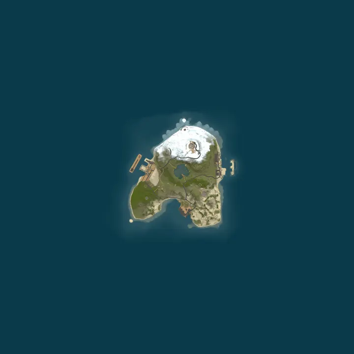 Map of A Rust Server