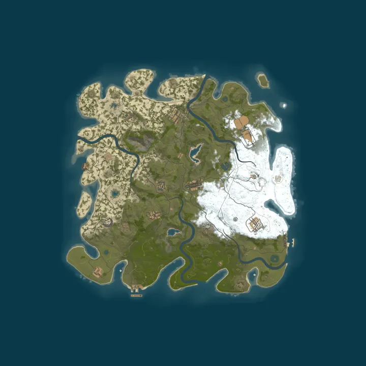 Map of FanRust classic