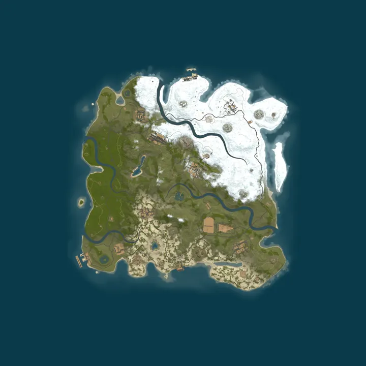 Map of Hooligans Wasteland