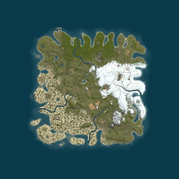 Map of GERMAN WOLFSTUDIO | PVP | Modded | VIP | Battlepass | Statistik