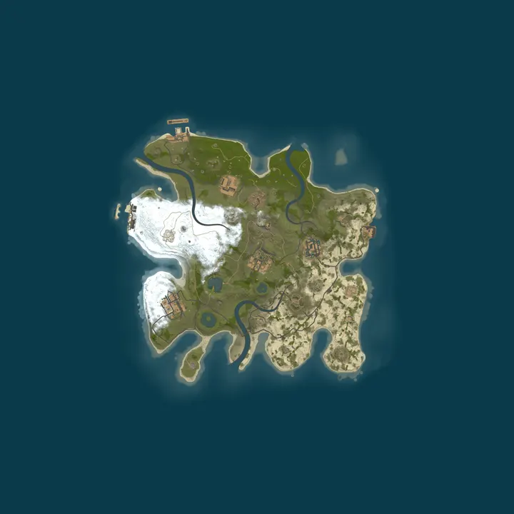 Map of Aktive Sterbehilfe PVE Raidbases Bots Anfänger Solo