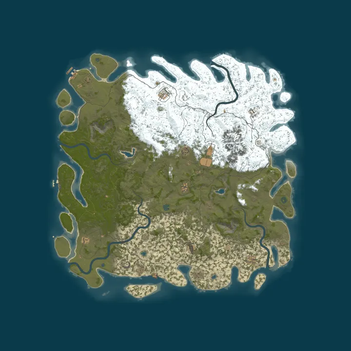 Map of SCOTLAND RUST LAND