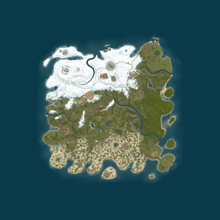 Map of Smokey Haze PVE | Skills | Weed | Raids | Events | Quests
