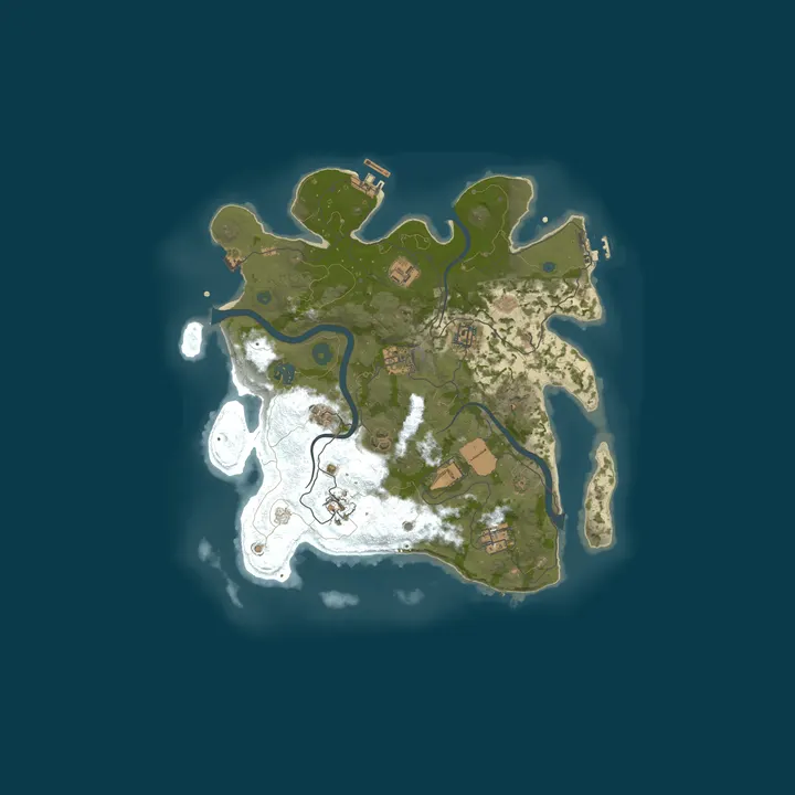 Map of LionForge Vanilla #1