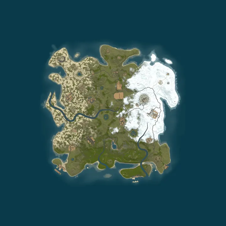 Map of [EU] EURUST 2X | 2X LOOT | EASY SERVER | Monthly Wipes