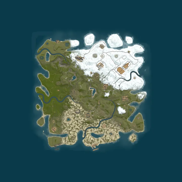 Map of My Untitled Rust Server