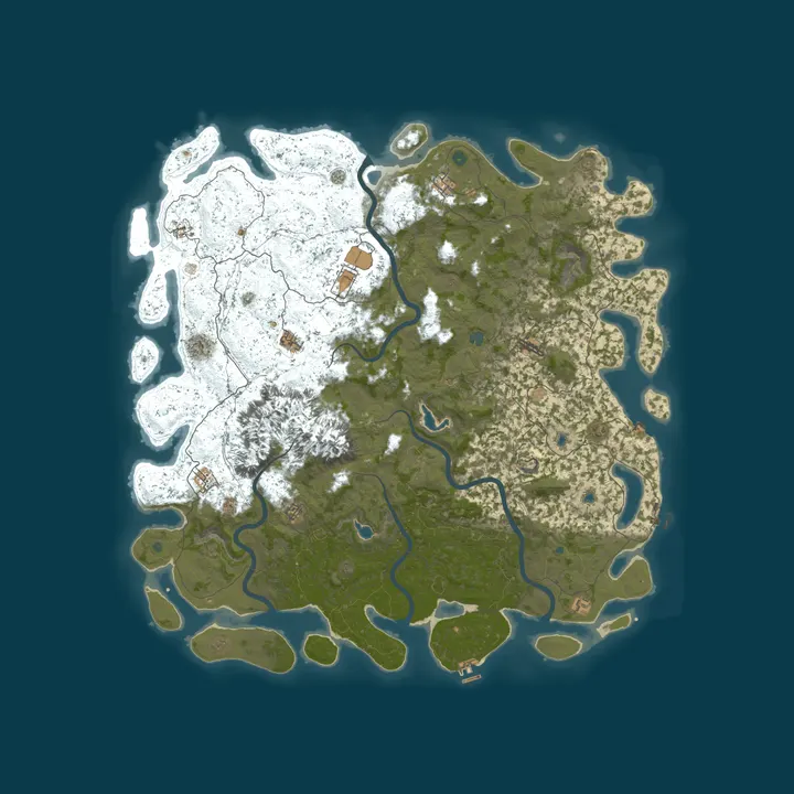 Map of The4s Server hosted by Physgun.com