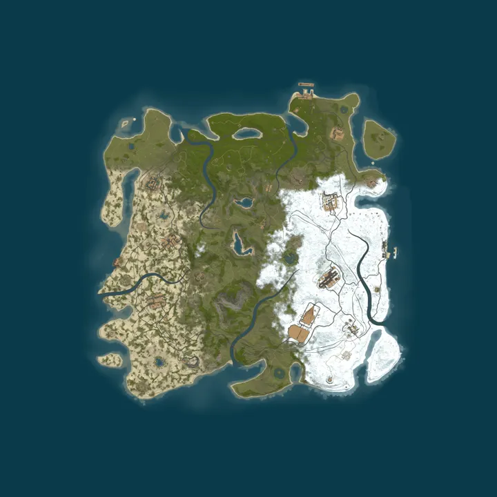 Map of 24HG No Mans Land 5x | Kits | Shop | No-BP | Weekly