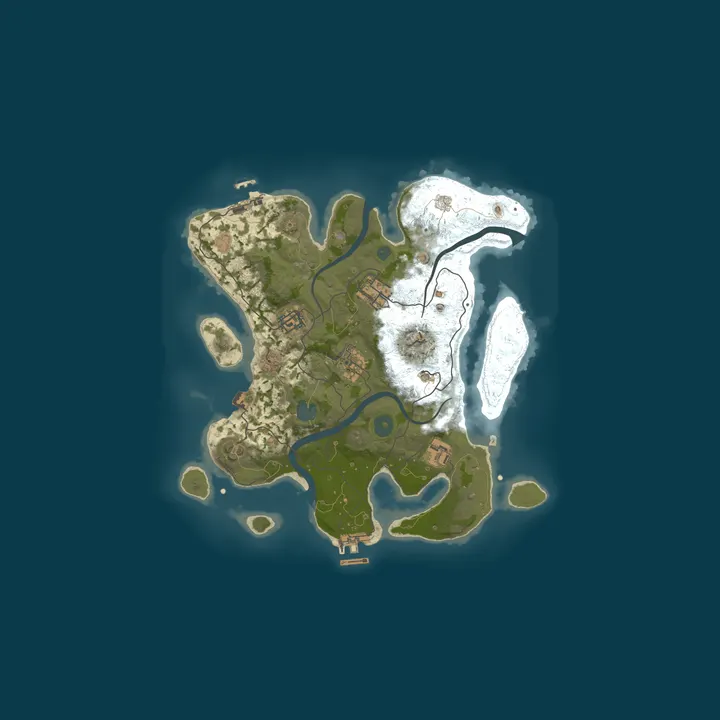 Map of [EU] Rusty Operations 2x | PVE / PVP